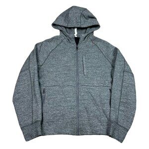 Lululemon Athletica Men's Medium Heather‎ Grey Full Zip Hoodie